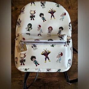 My hero academia mini backpack from hot topic.